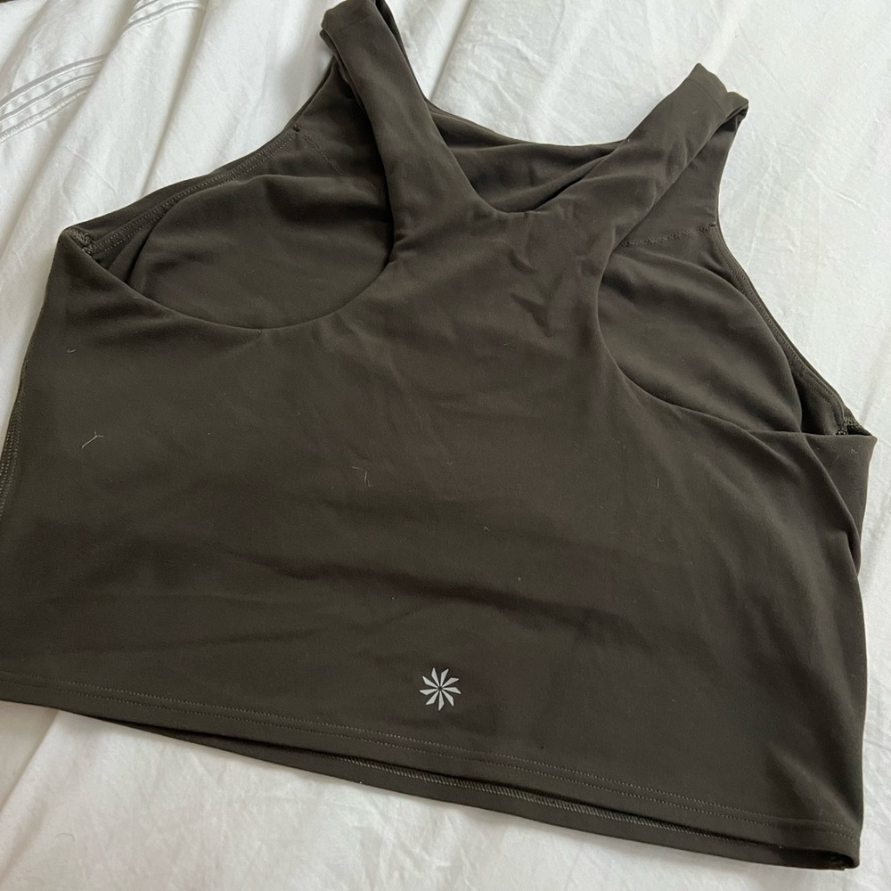 Athleta crop sports bra, small, lightly worn